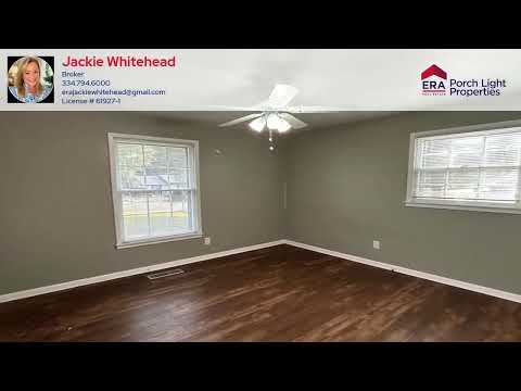 1602 Randall, Dothan, AL home video tour