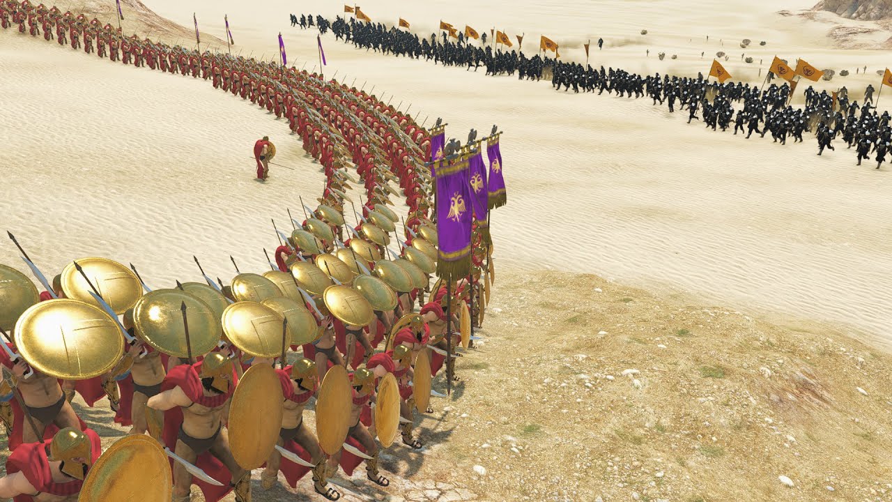 Mount & Blade II: Bannerlord - 300 Spartans vs 700 Persian Warriors | Last Stand in the Desert