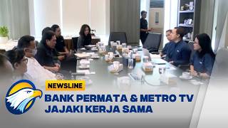 Permata Bank Kunjungi Metro TV, Bahas Kolaborasi Strategis - [Newsline]