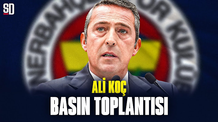 “YABANCI ‘VAR’ TÜM MAÇLARDA UYGULANMAYACAKSA ÇEKİLİRİZ” | Ali Koç Basın Toplantısı