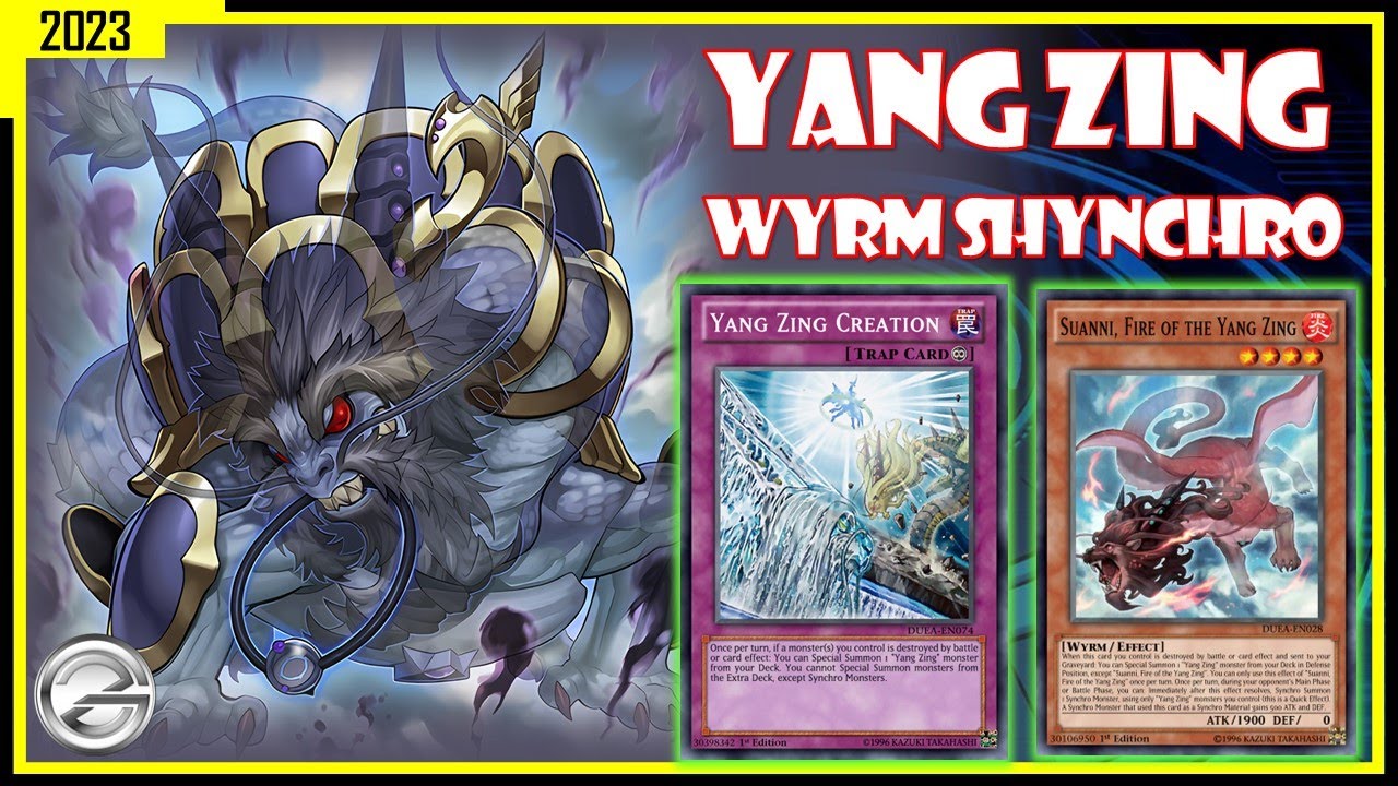 Yugioh Duel Links | Yang Zing Deck Wyrm Synchro Combo Gameplay September  2023 |