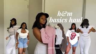 h&m basics haul | back to uni basics, skims dupes, student discounts + more