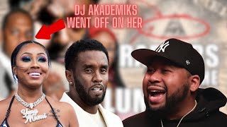 DJ AKADEMIKS exposes P DIDDY and YUNG MIAMI!!!!