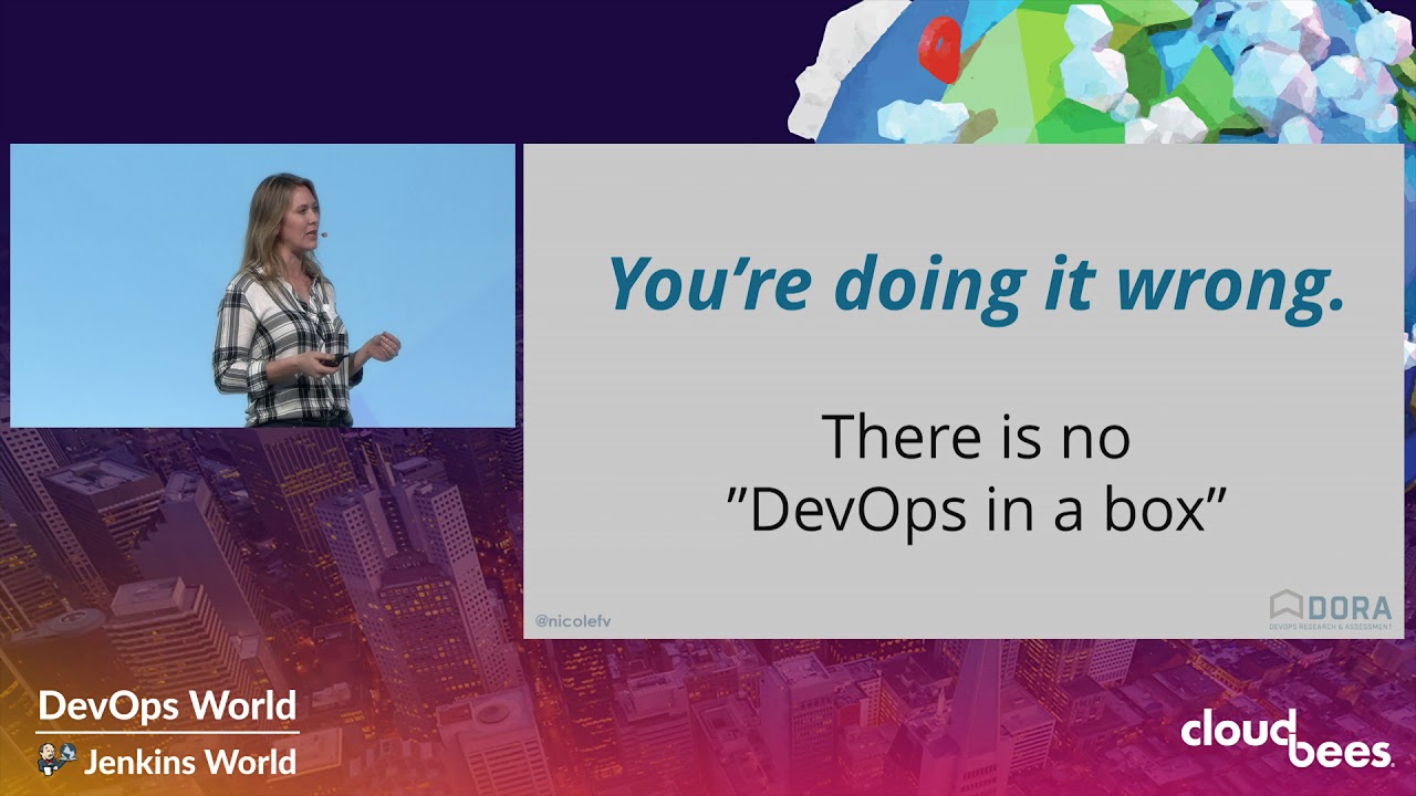 DevOps World | Jenkins World 2018 San Francisco Keynote: Nicole Forsgren