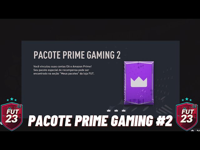 FIFA 23, PACOTE PRIME GAMING #2, FUTFIFA