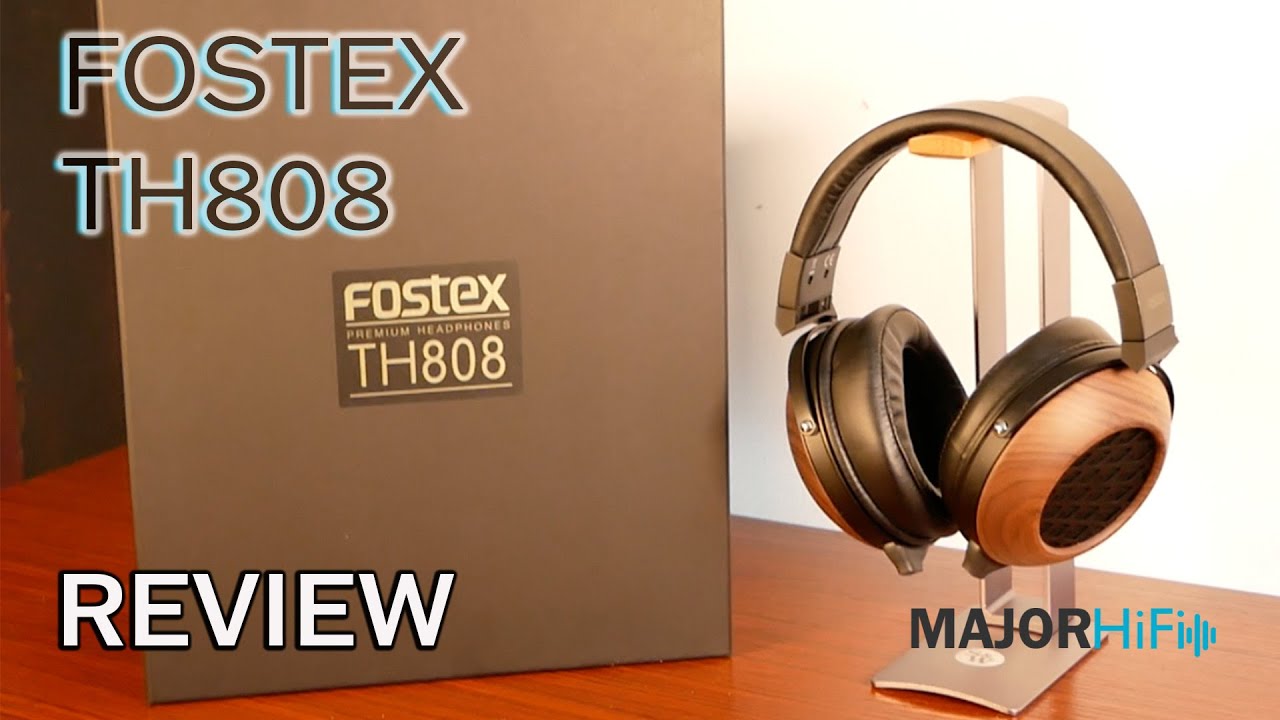 Fostex TH808 Review - YouTube