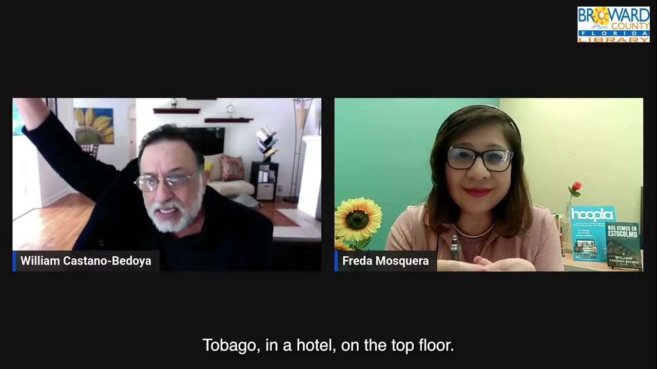 Literary Conversation with William Castaño-Bedoya | Broward County Library