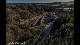 New Lanark Social Housing   Scotland 14 jan 2026  Mavic 4 Pro