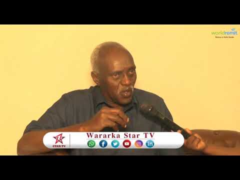 DAAWO GANACSADE CALI GULEED OO KA HADLAY HESHIISKA SOMALILAND IYO DP WORD