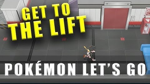 Pokémon Lets Go: hoe kom je bij de lift in de schuilplaats van Team Rocket?