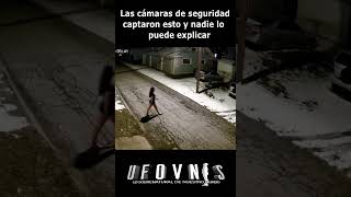Las cámaras de seguridad captaron esto y nadie lo puede explicar #misterio #paranormal #horror