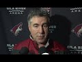 12/21/16: Dave Tippett Discusses Craig Cunningham