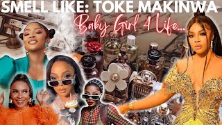 TOP 10 PERFUME COLLECTION 2023-Toke Makinwa Edition| Best Perfumes for Women| @TokeMakinwa