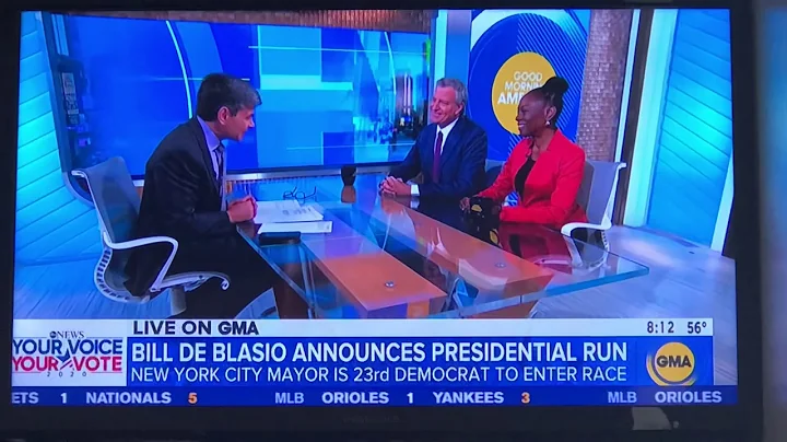 NYC mayor Warren Wilhelm Jr aka Bill DeBlasio in G...