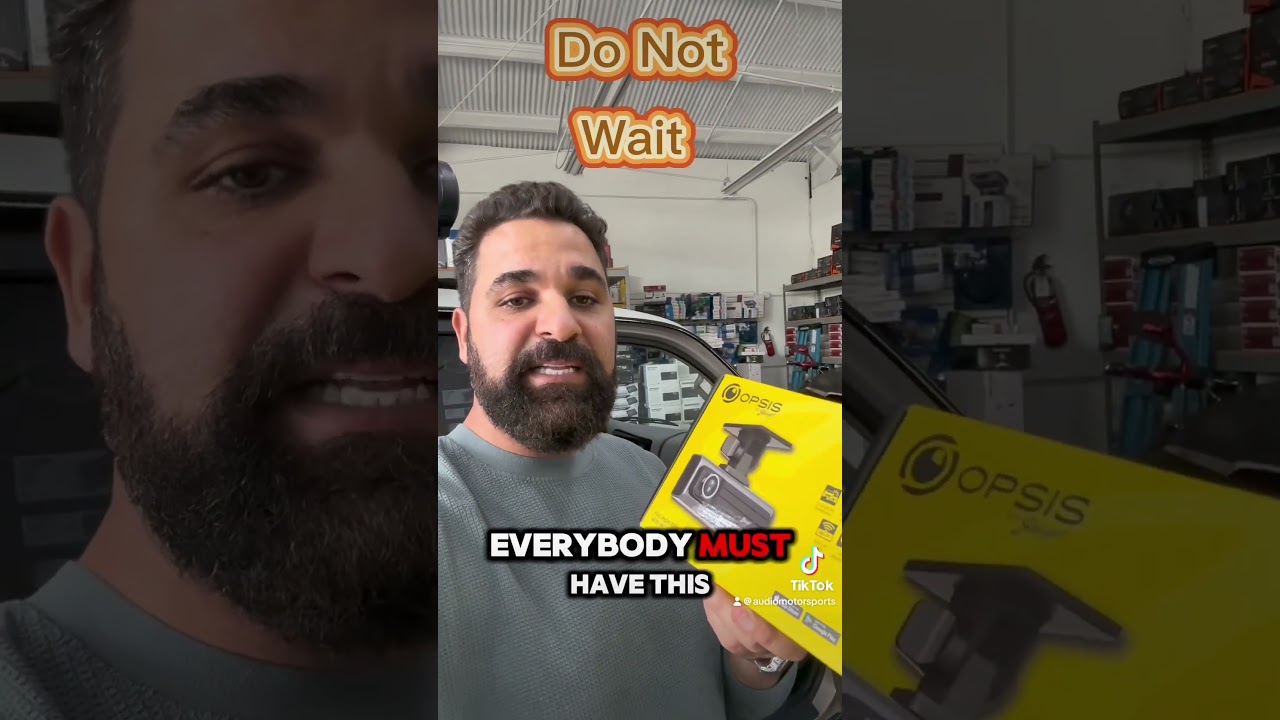 stinger opsis dash camera  FHD full high definition 2 channel Camera 