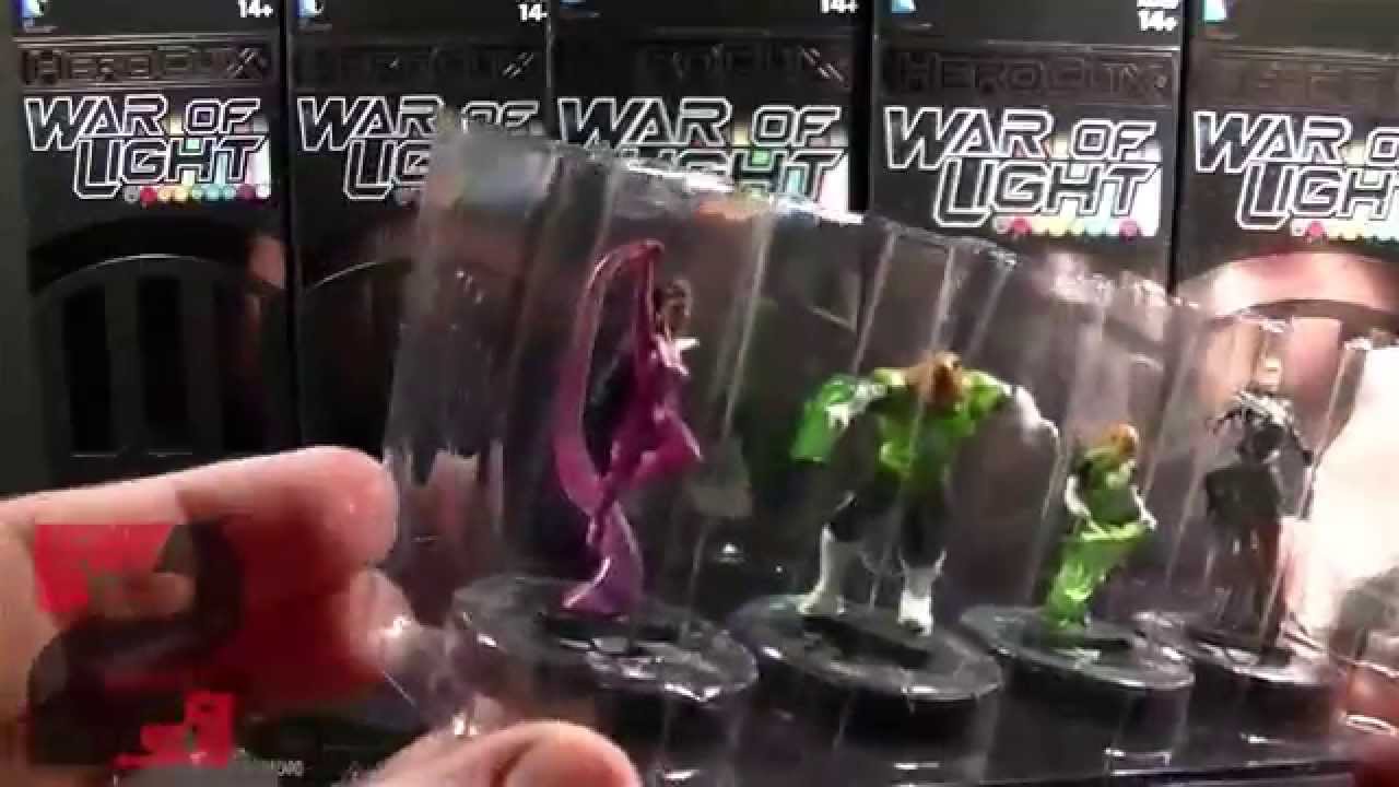 War of Light Heroclix Wave 2 Unboxing
