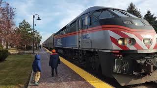 MD-W Metra in Schaumburg, Illinois