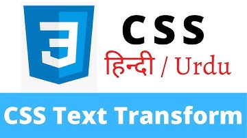 CSS Lecture - 48 Text Transform Property of CSS