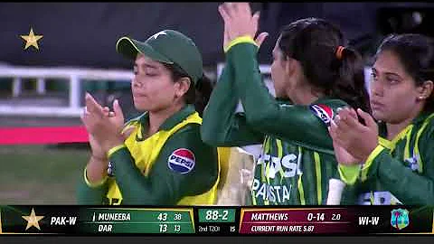 1st Innings Highlights | Pakistan Women vs West Indies Women | 2nd T20I 2024 | PCB | M2F2A