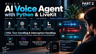 AI Voice Agent Interruption Handling | VAD & Turn Detection | LiveKit Part 2 News