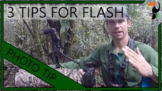 Photography Tips - 3 Ways to Get better Flash Photos