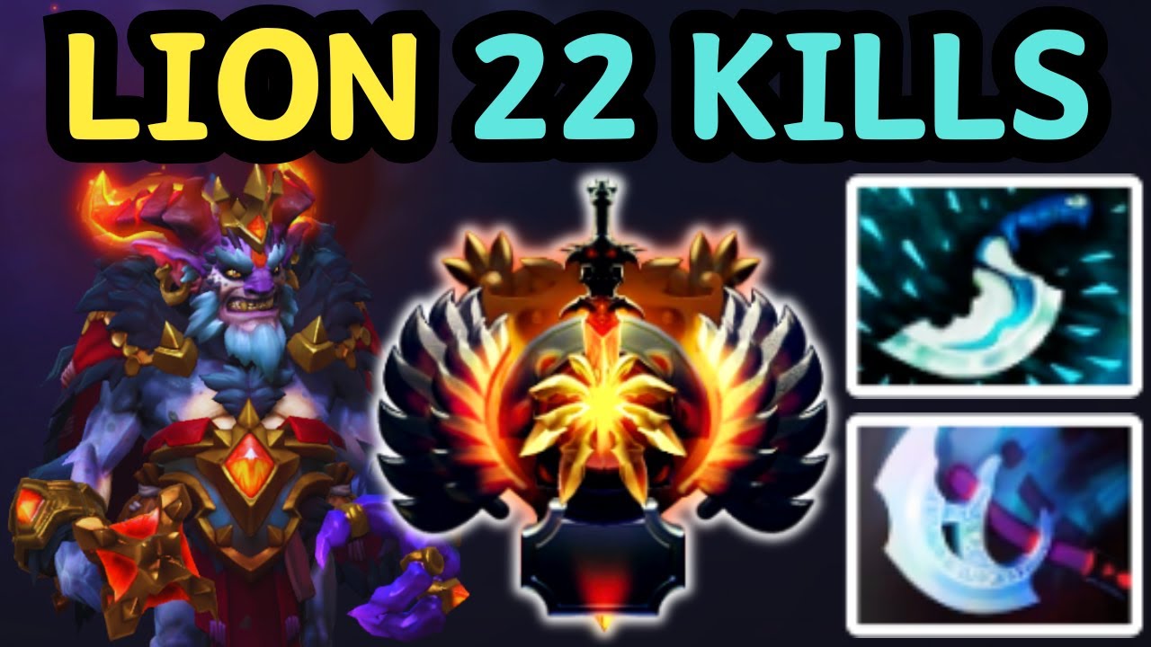 🔥 22 KILL MID LION | FACET WITH INSANE DAMAGE 🔥 DOTA 2 MIDLANE