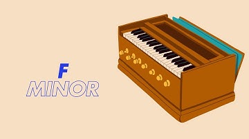 F Minor Scale Sargam on Harmonium for daily riyaz