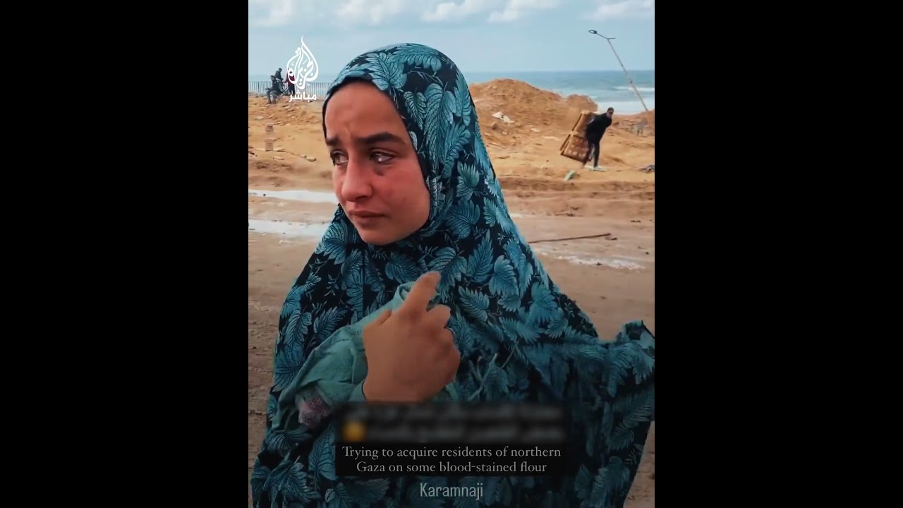 "أكلنا شعير وذرة خربانة".. فلسطينيون يحاولون الحصول على الطحين بعد أن حُرموا منه طويلًا