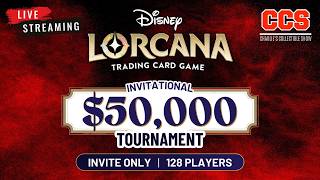 CCS 50K Invitational Tournament Disney Lorcana Live Stream