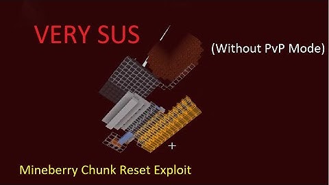 Chunk Reset (Without PvP mode) tutorial for Mineberry server (VERY SUS)