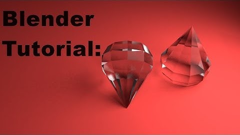 Blender Tutorial: Creating realistic Diamond