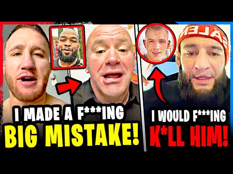 Justin Gaethje REVEALS SAD NEWS! Ian Garry gets CALLED OUT! Jon Jones LEAK! Khamzat, Khabib, UFC