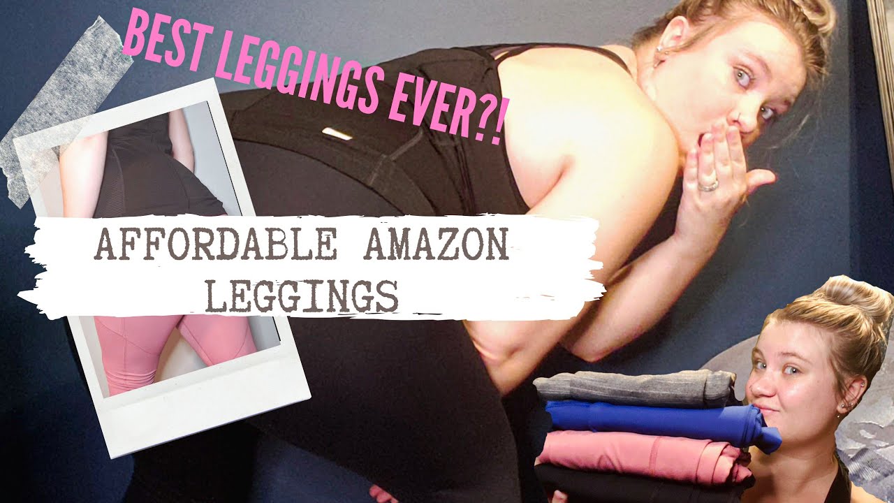 Affordable Amazon Leggings Review and Try-on | Queenie Ke, 90 Degree by Reflex, Yogalicious