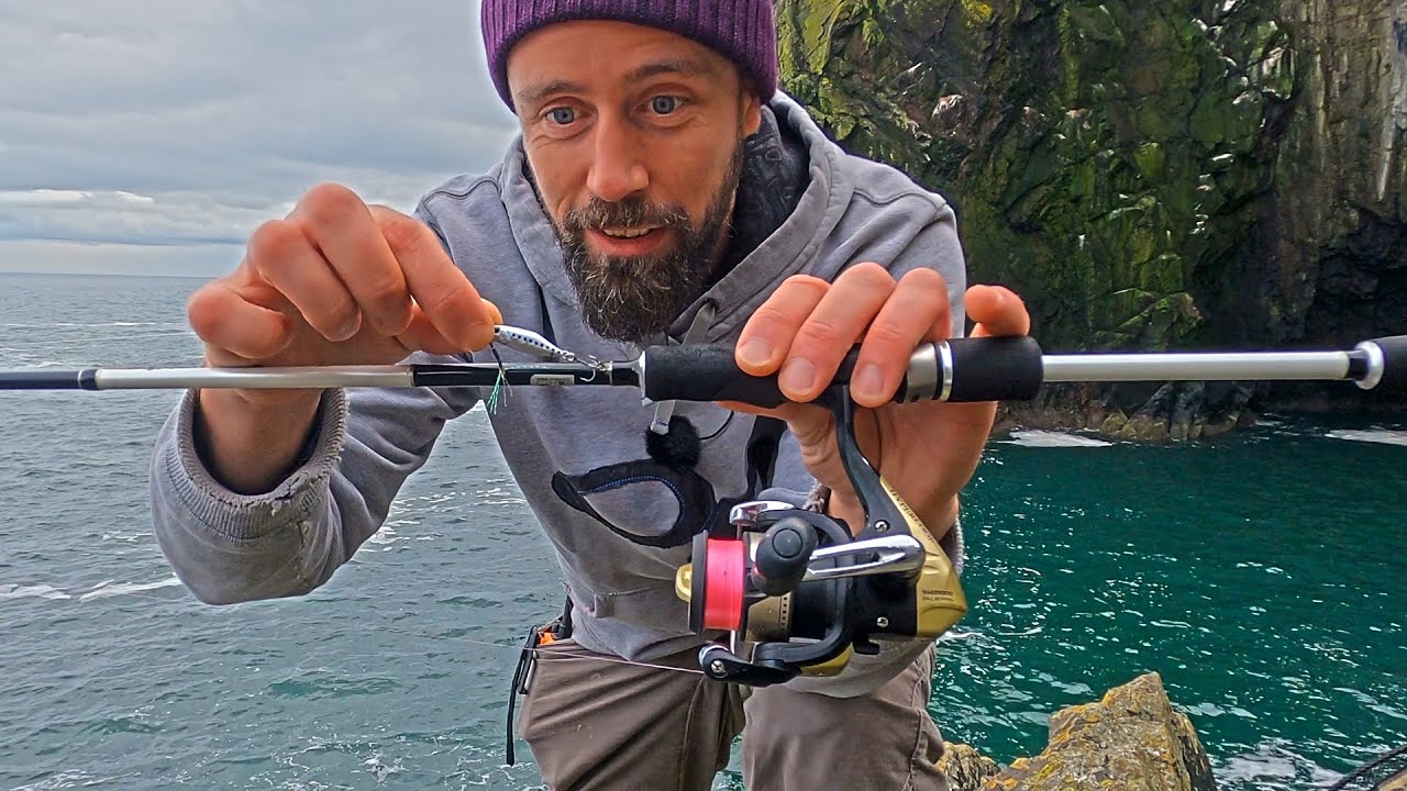 Rock Fishing with LRF Micro Jig, Float Fishing