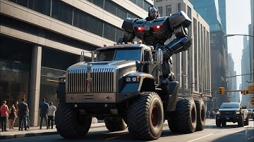 Transforming a Truck Black Military Into a Ironhide