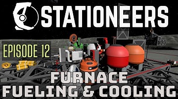 Stationeers 2025 - New Player Tutorial Guide - Episode 12: Advanced Furnace Fueling and Cooling