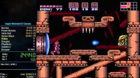 Super Metroid "GT Classic" Speedrun in 49:54