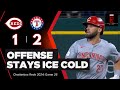 Cincinnati reds offense continues to struggle in loss to texas rangers  chatterbox reds  game 26