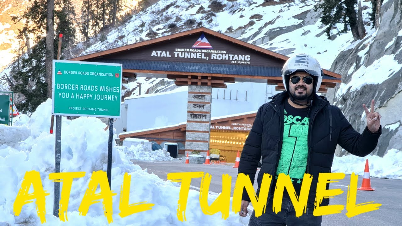 Atal Tunnel Rohtang-Crossing Worlds Longest Highway Tunnel in -6°C-Interesting facts of Atal Tunnel