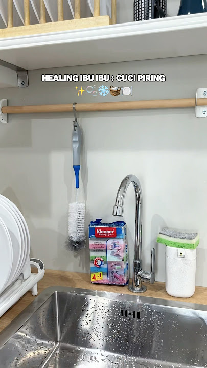Healing murah meriah ala ibu ibu : cuci piring #dishwashing #cleaning