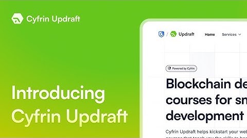 Cyfrin Updraft Video Trailer 2025