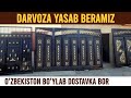 DARVOZALAR YASAB BERAMIZ VA O'ZBEKISTON BO'YLAB YETKAZIB BERAMIZ