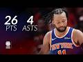 Jalen Brunson 26 pts 4 asts vs Hawks 2026 PO G3