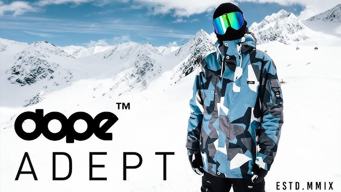 Dope Adept Veste Snowboard Homme Blue Steel