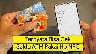 How to Check ATM Balance using NFC How to Check ATM Balance using NFC