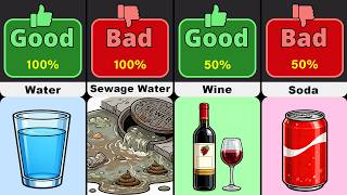 Details Good Drinks vs Bad Drinks 🥤⚖️ – What They Do to Your Body Guide
