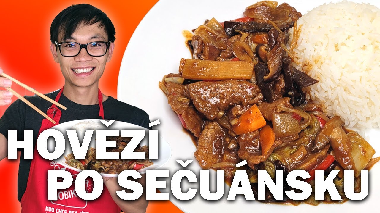 🥩 Hovězí maso po sečuánsku 🔥 Tajný recept z čínského bistra 🥢🇨🇳