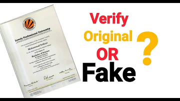 How to verify your Degree/Diploma Online in india || LPU Degree verification || Verify Certificate