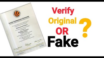How to verify your Degree Diploma Online in India | Degree verification in 2025