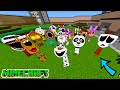 ESCAPE FOR SURVIVAL FROM NEW SPRUNKI OC AND ZOMBIES, MINECRAFT PE BEDROCK/ Ep.150